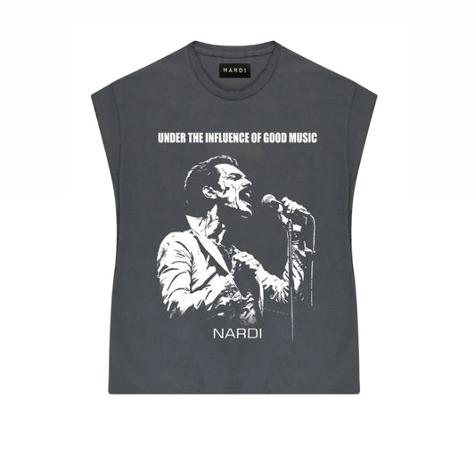 UNDER THE INFLUENCE NARDI SLEEVELESS TEE