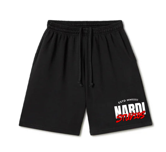 NARDI STUDIOS MONOGRAM SHORTS