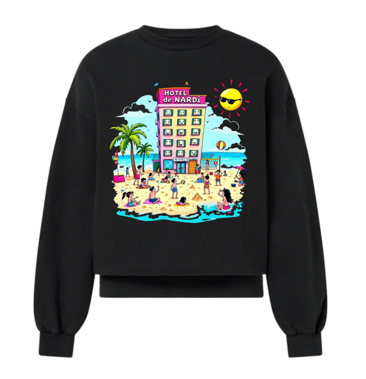 HOTEL DE NARDI BEACH SWEATSHIRT