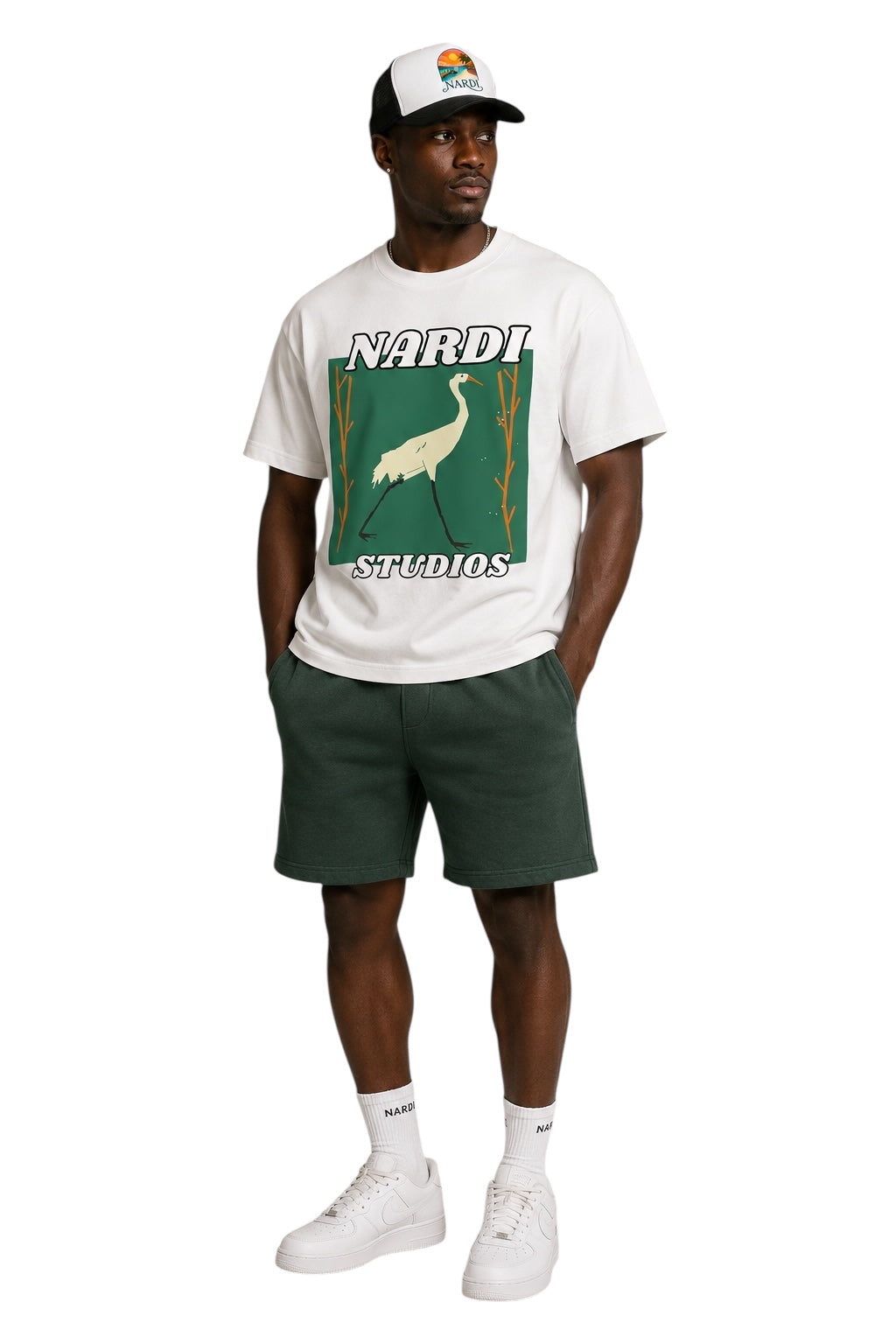NARDI STUDIOS GARDEN GLAM T SHIRT
