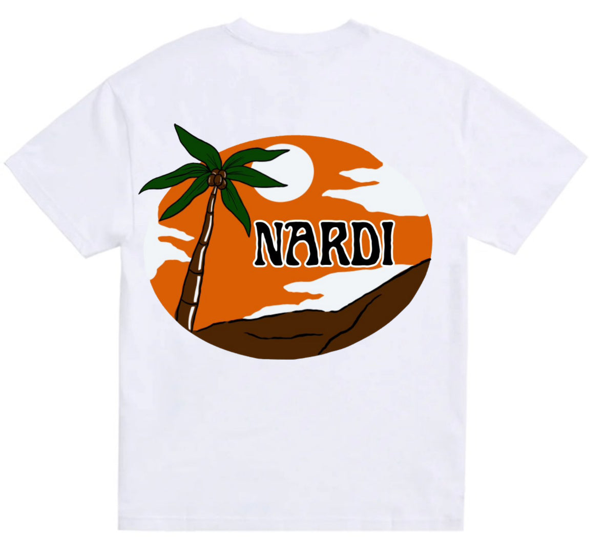 SUNSET PALMS T SHIRT
