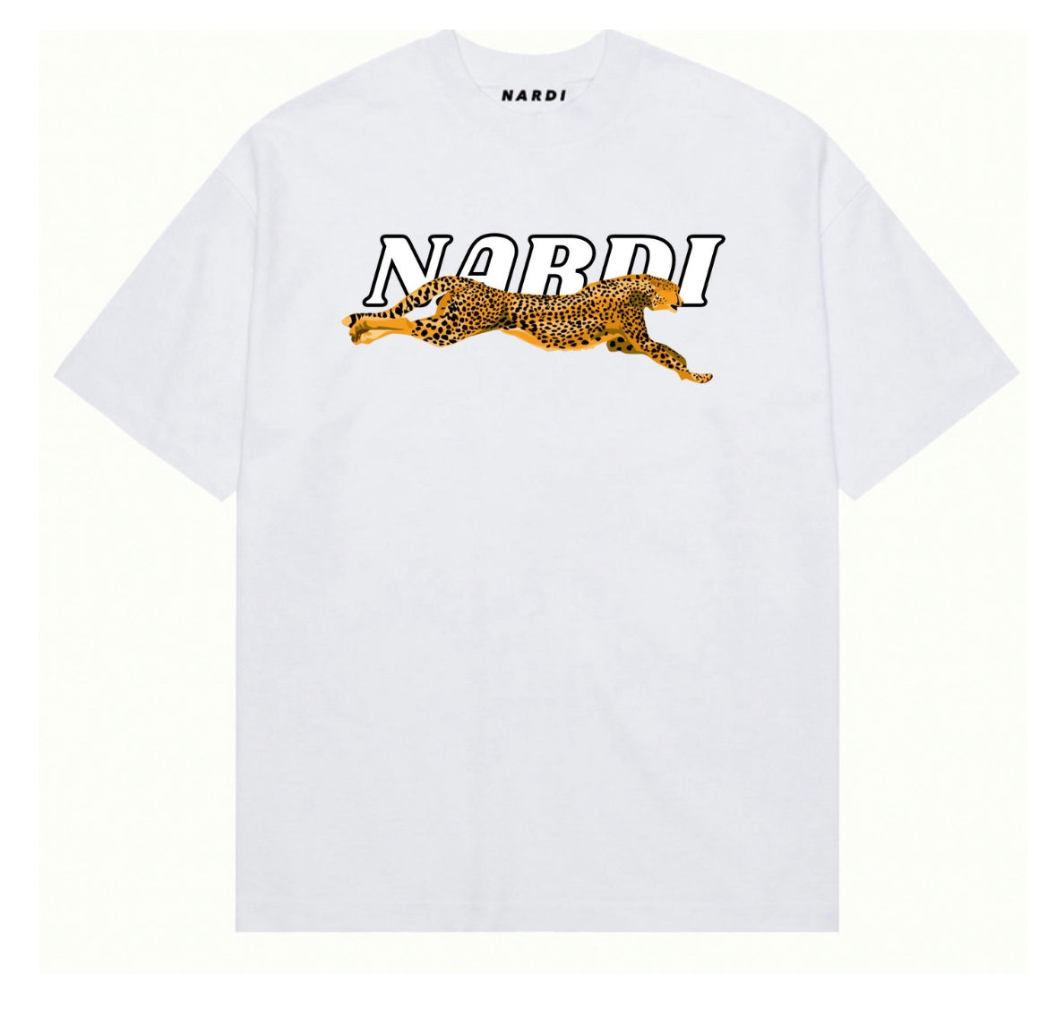 NARDI LEOPARD DYNASTY (WHITE) T SHIRT