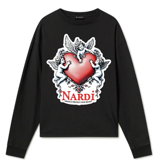 NARDI ANGELS PROTECT OUR HEART LONG SLEEVES