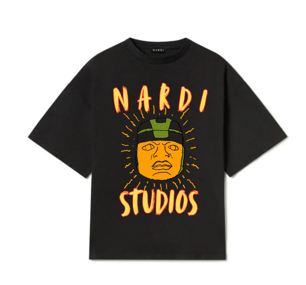 NARDI STUDIOS “OLMEC SUN GOD” TEE