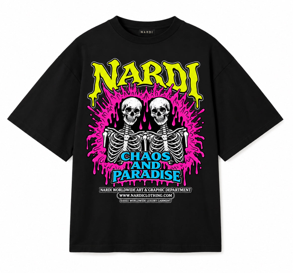 NARDI CHAOS AND PARADISE TEE