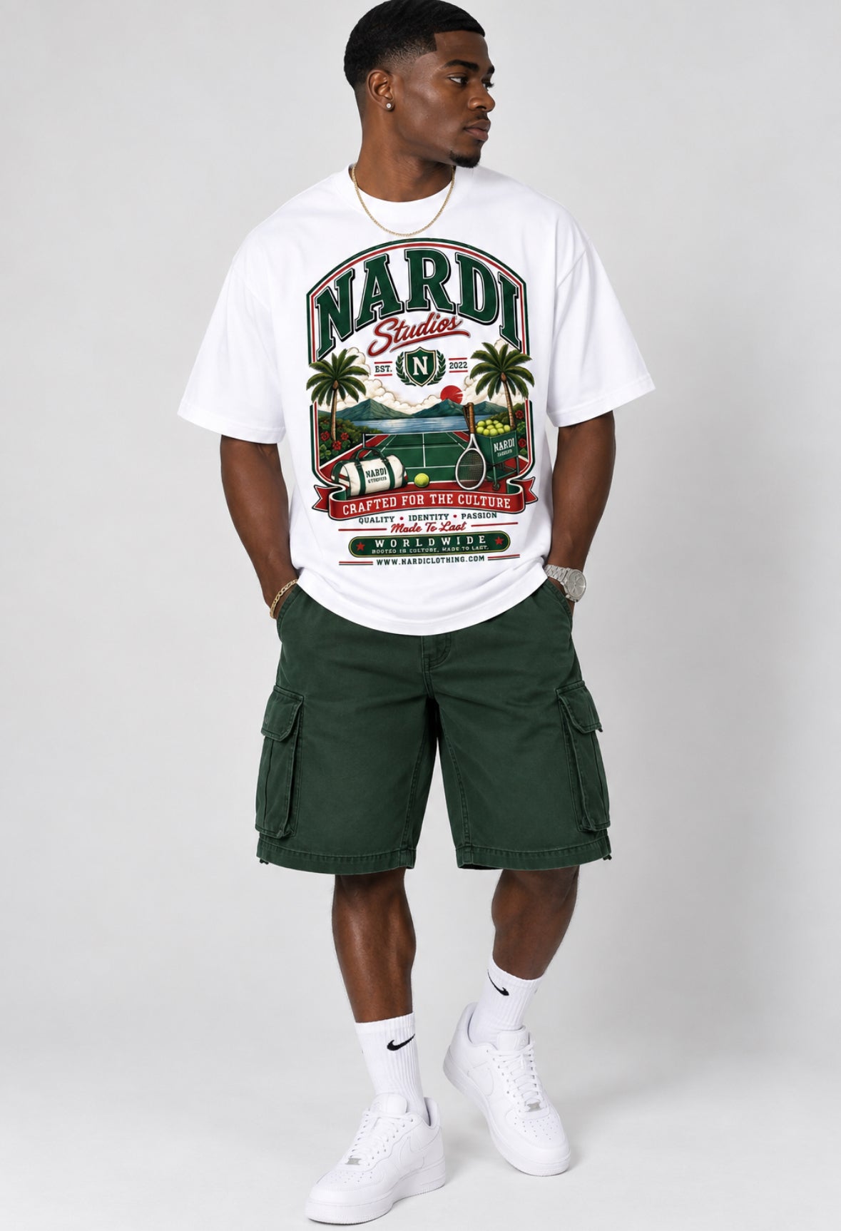 NARDI COURT HERITAGE TEE