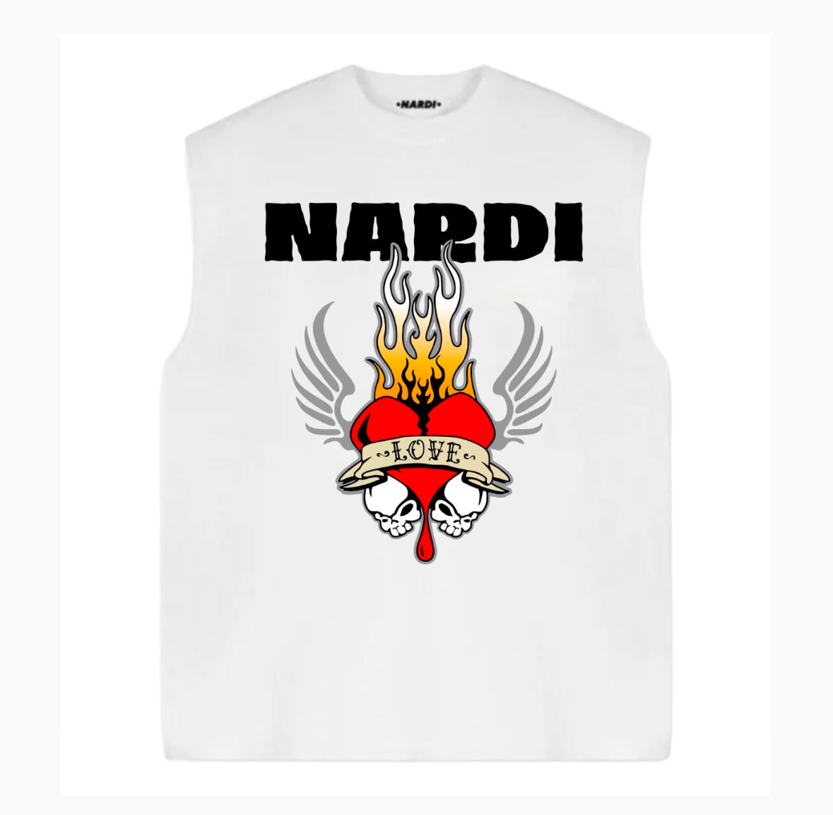 FLAMBOYANT NARDI SKULL SLEEVELESS