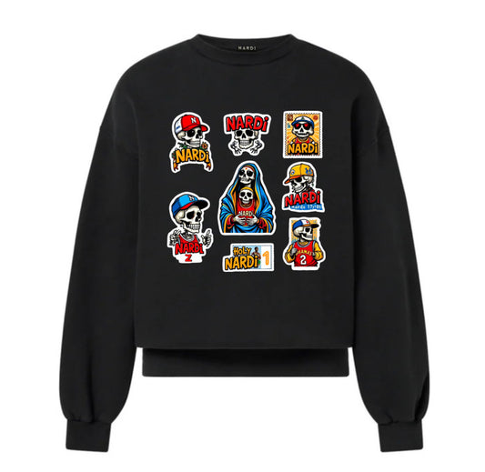 PERSONALIZED NARDI SKULL ART LONG SLEEVES II