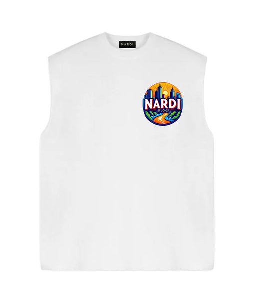 NARDI STUDIOS CITYSCAPE SLEEVELESS
