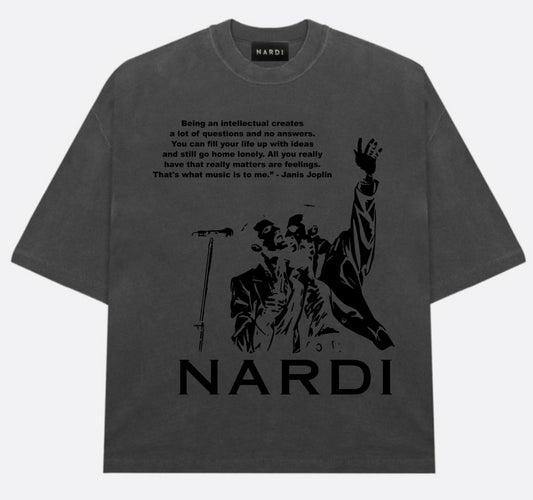 JANIS JOPLIN INSPIRED NARDI MUSIC TEE