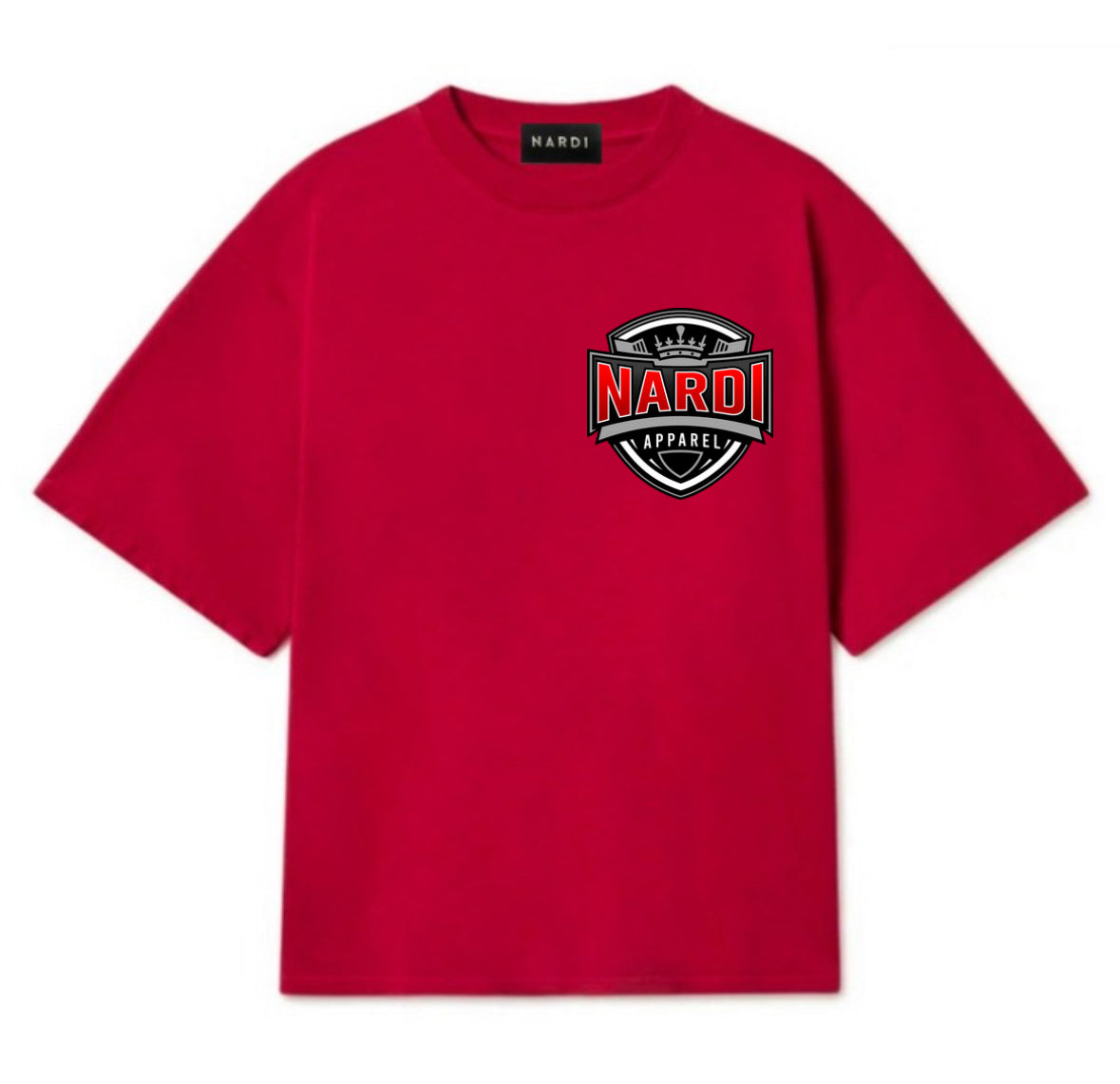 NARDI APPAREL CROWN MOTIF EMBLEM TEE