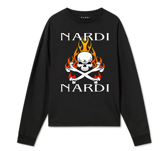 CROSS BONE FLAME NARDI LONG SLEEVES