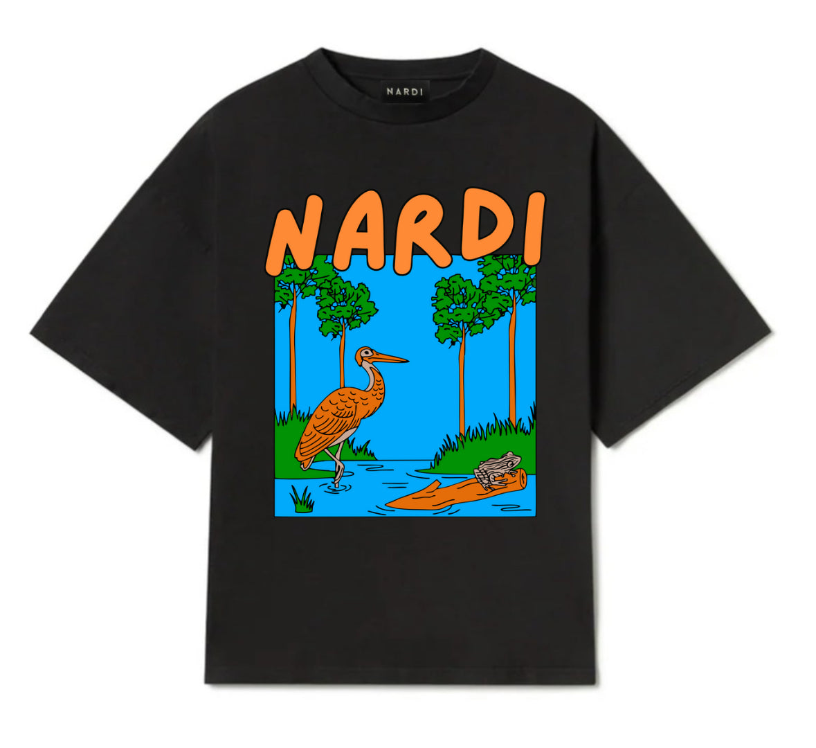 NARDI STORK FROG POND TEE