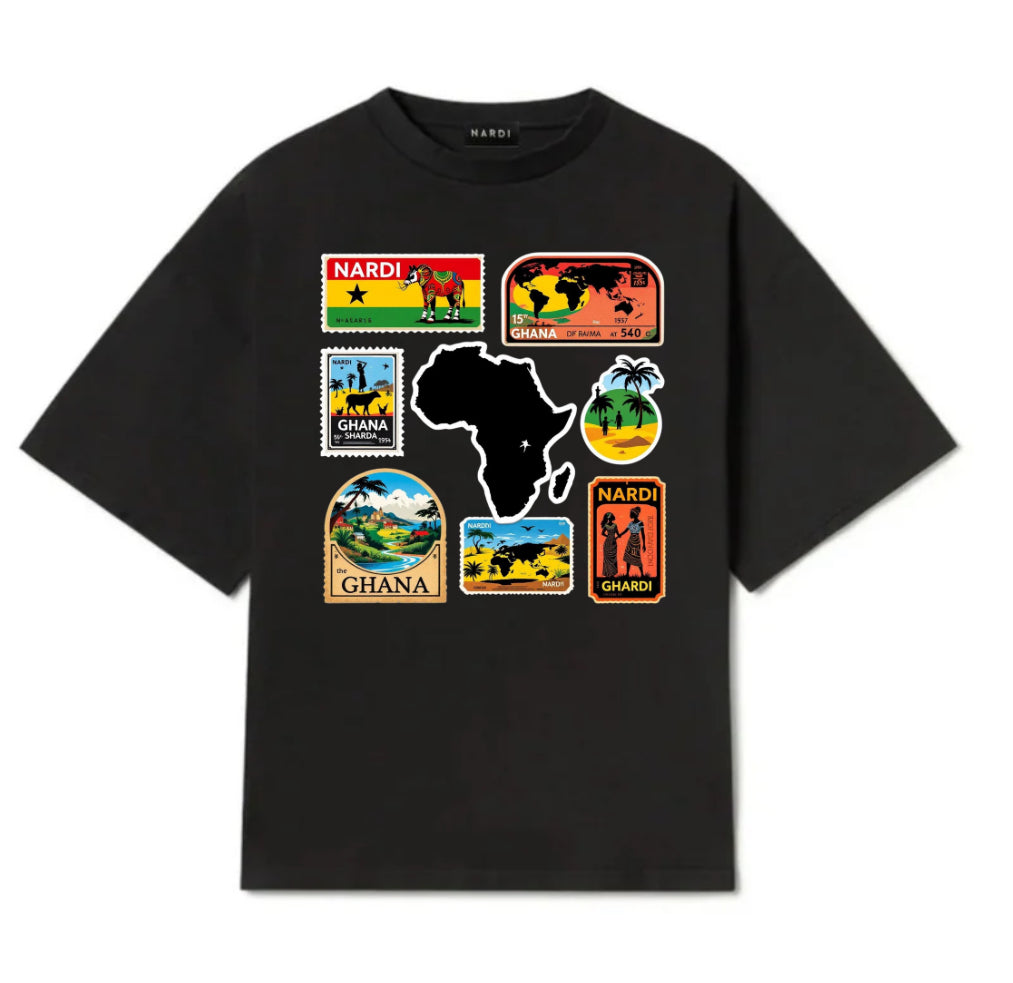 NARDI MOTHERLAND PASSPORT TEE (GHANA)
