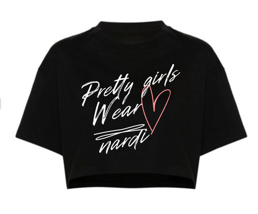 PRETTY GIRLS WEAR NARDI CROP TOP  (NARDI FEMME)