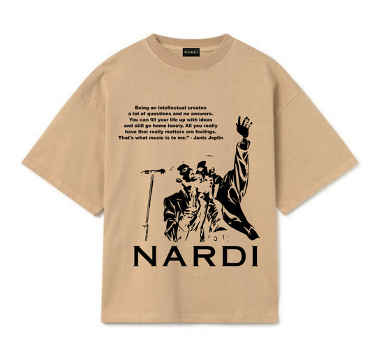 JANIS JOPLIN INSPIRED NARDI MUSIC TEE