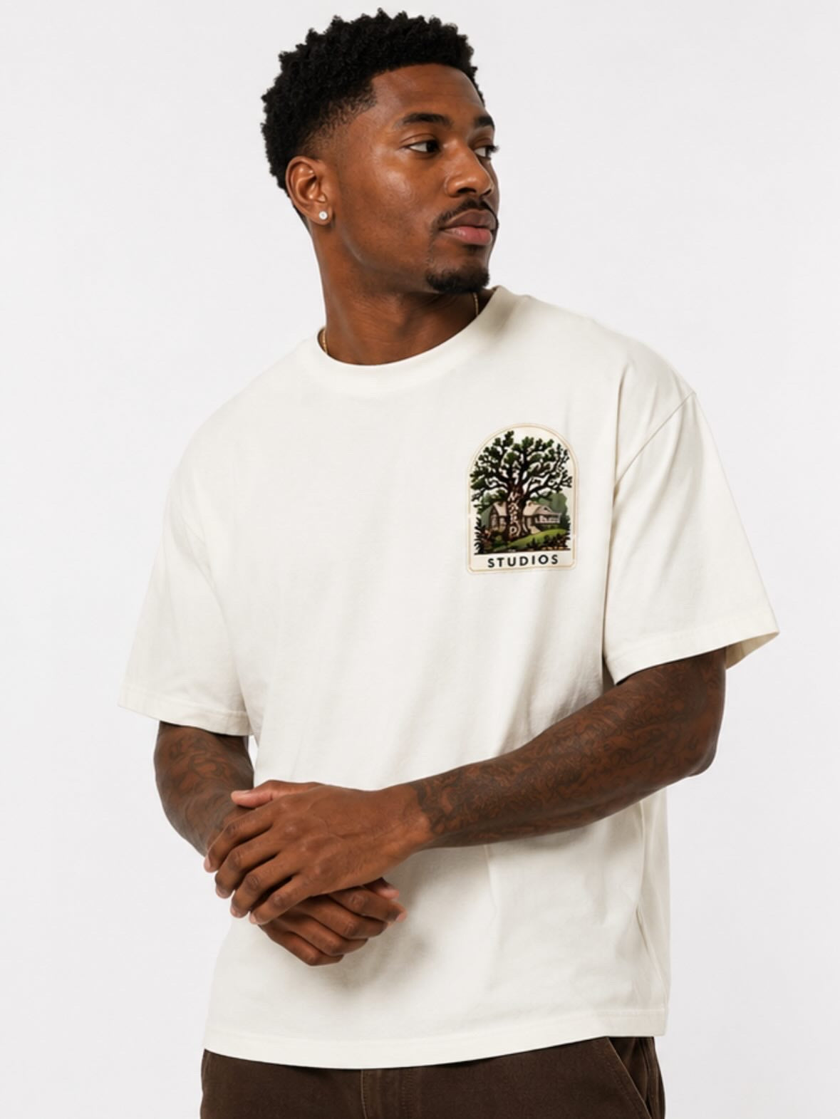 “ARCHED FOREST LOGO” NARDI STUDIOS TEE