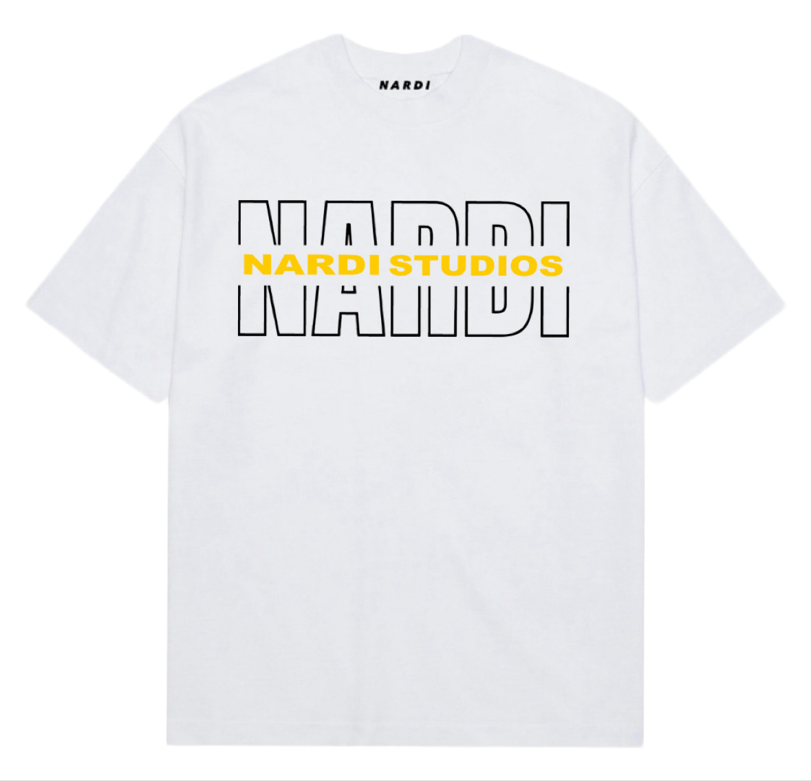 NARDI STUDIOS SIGNATURE SCRIPT T SHIRT