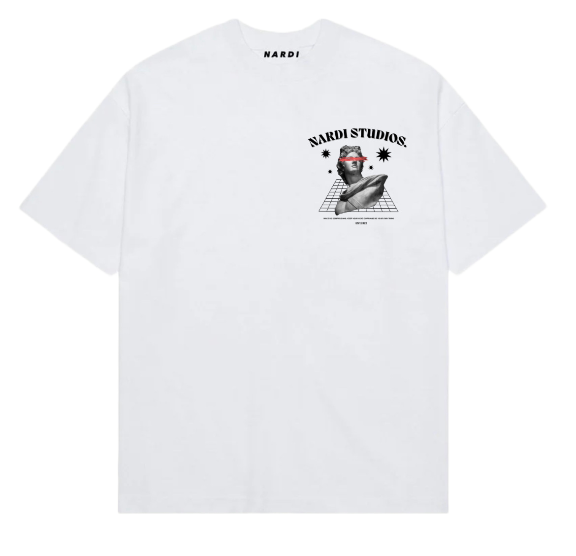 THE NARDI STUDIOS TIMELESS STRENGTH TEE