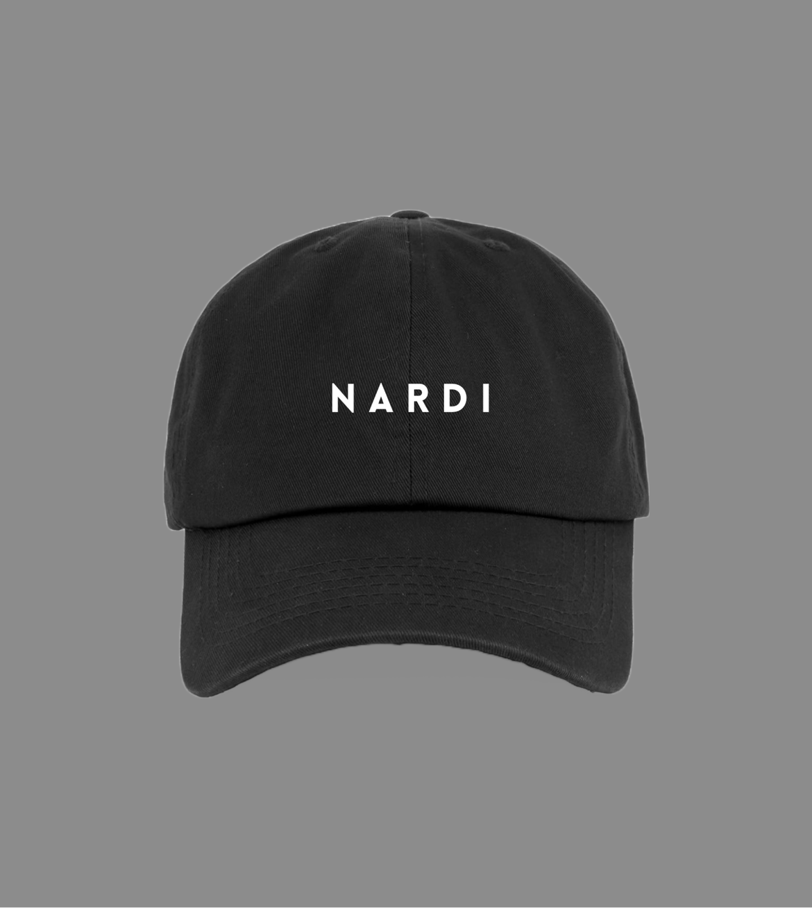 NARDI EMBROIDERED BASEBALL CAP(BLACK)