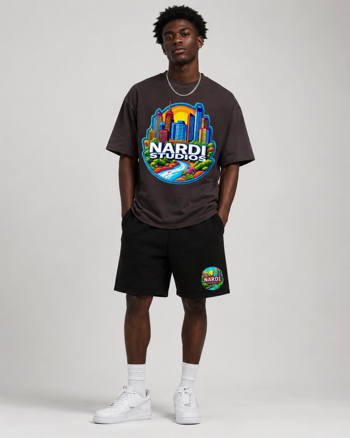 NARDI STUDIOS CITY GRAPHIC SHORTS