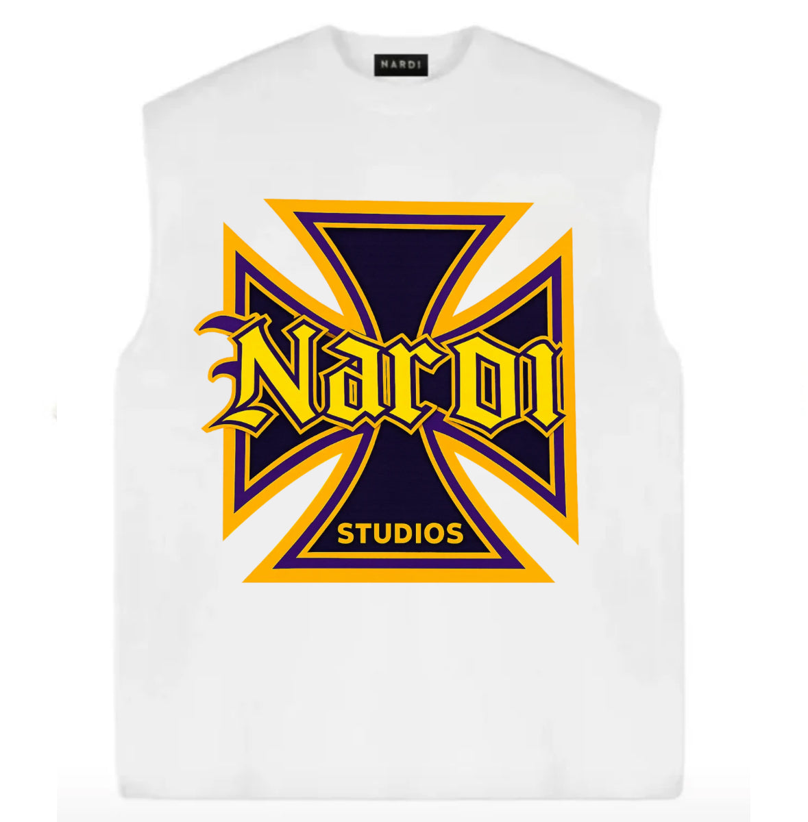 NARDI STUDIOS ROYAL CROSS SLEEVELESS