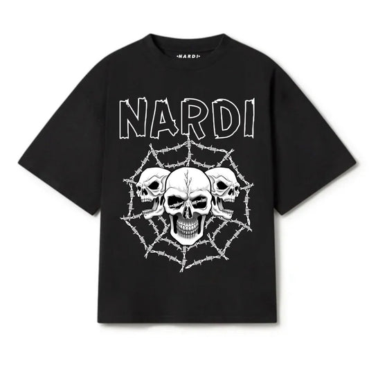 BARBED WIRE NARDI SKULL TEE