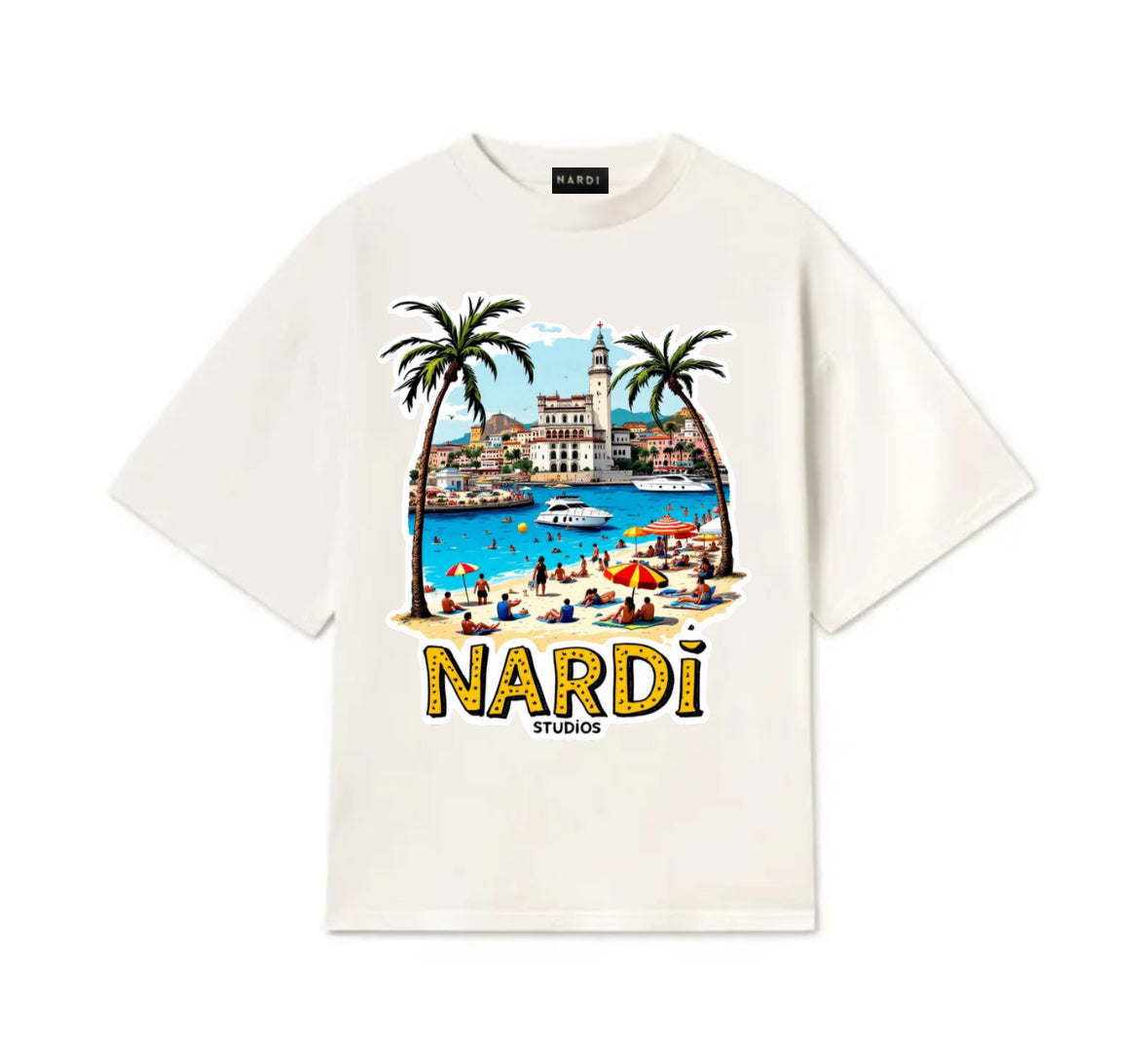 NARDI STUDIOS ESCAPE RIVIERA TEE