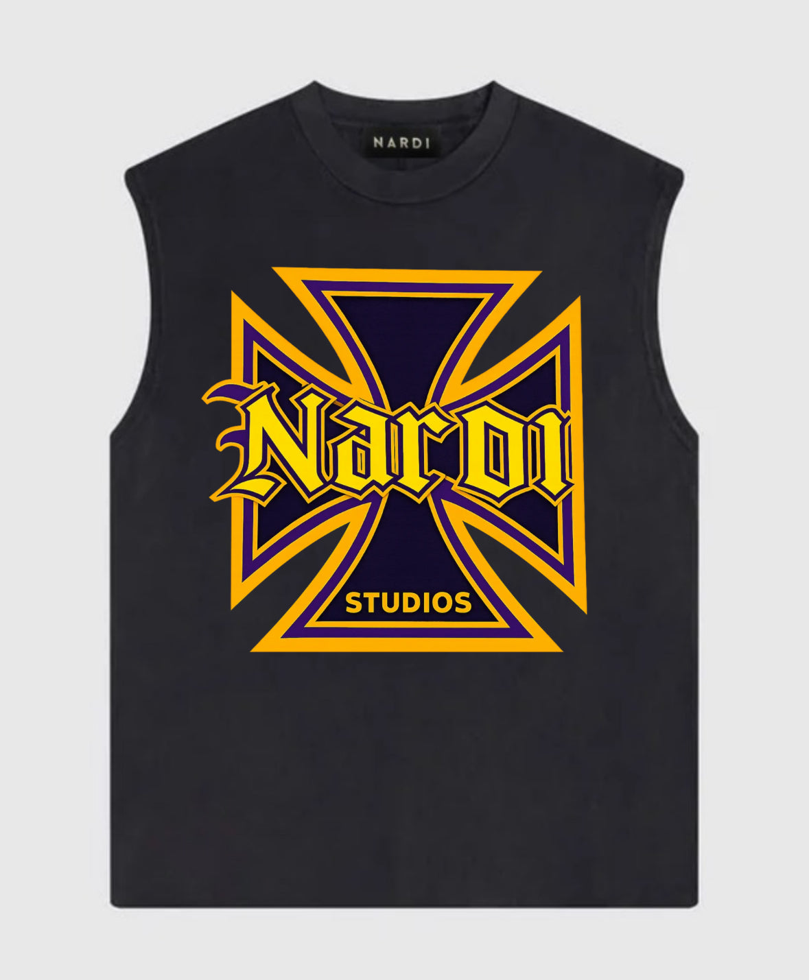NARDI STUDIOS ROYAL CROSS SLEEVELESS