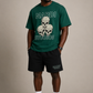 SKULL PILE NARDI T SHIRT (GREEN)