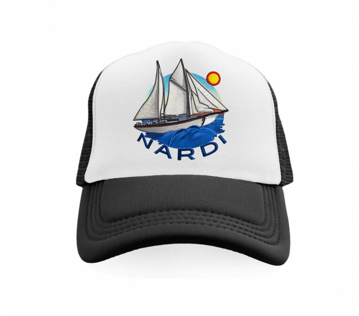 NARDI SAILBOAT TRUCKER HAT