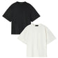 TWO LUX PACK BASIC T SHIRT BLACK / WHITE