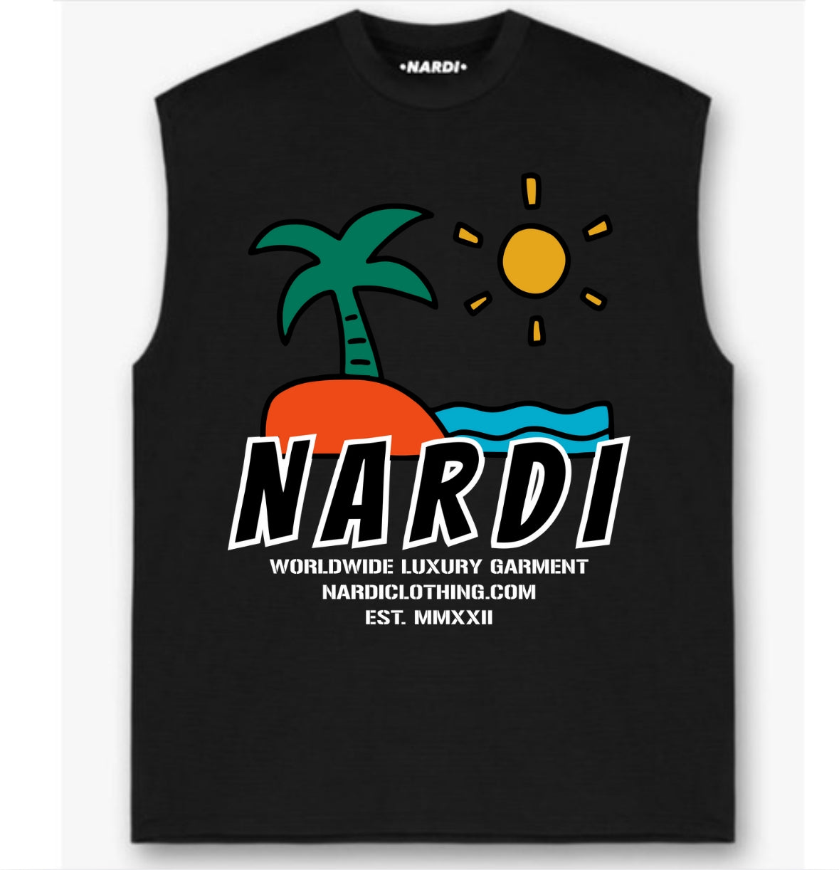 NARDI BEACH SLEEVELESS SHIRT