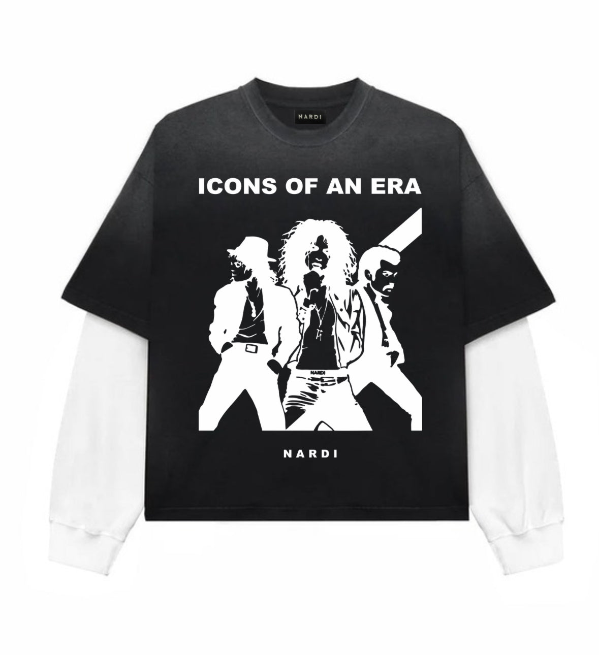 ICONS OF AN ERA NARDI LAYERED TEE
