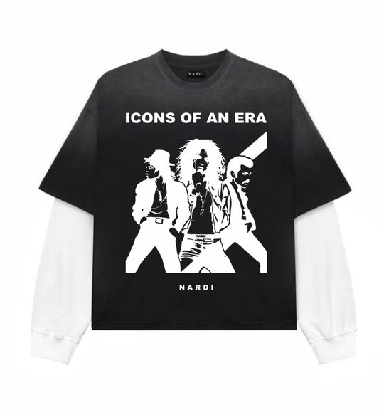 ICONS OF AN ERA NARDI LAYERED TEE
