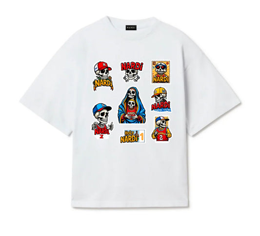 PERSONALIZED NARDI SKULL ART TEE