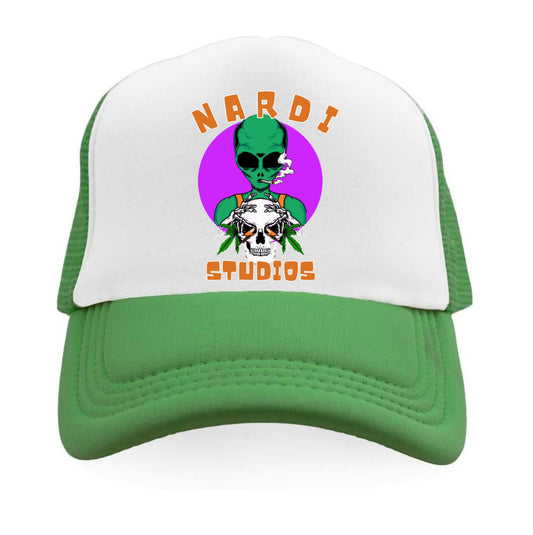 NARDI STUDIOS ALIEN CULTURE TRUCKER SNAPBACK