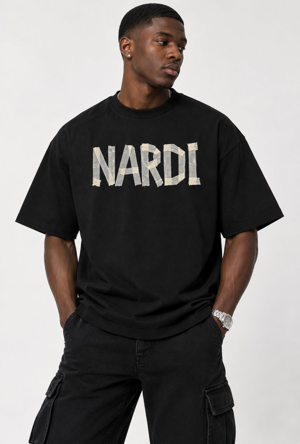 NARDI TAPE HEAVYWEIGHT TEE
