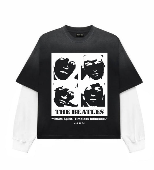 BEATLES '1960s SPIRIT' LAYERED NARDI T- SHIRT
