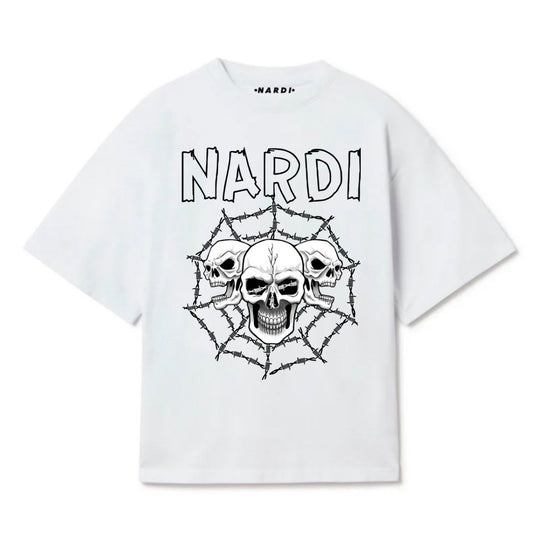 BARBED WIRE NARDI SKULL TEE
