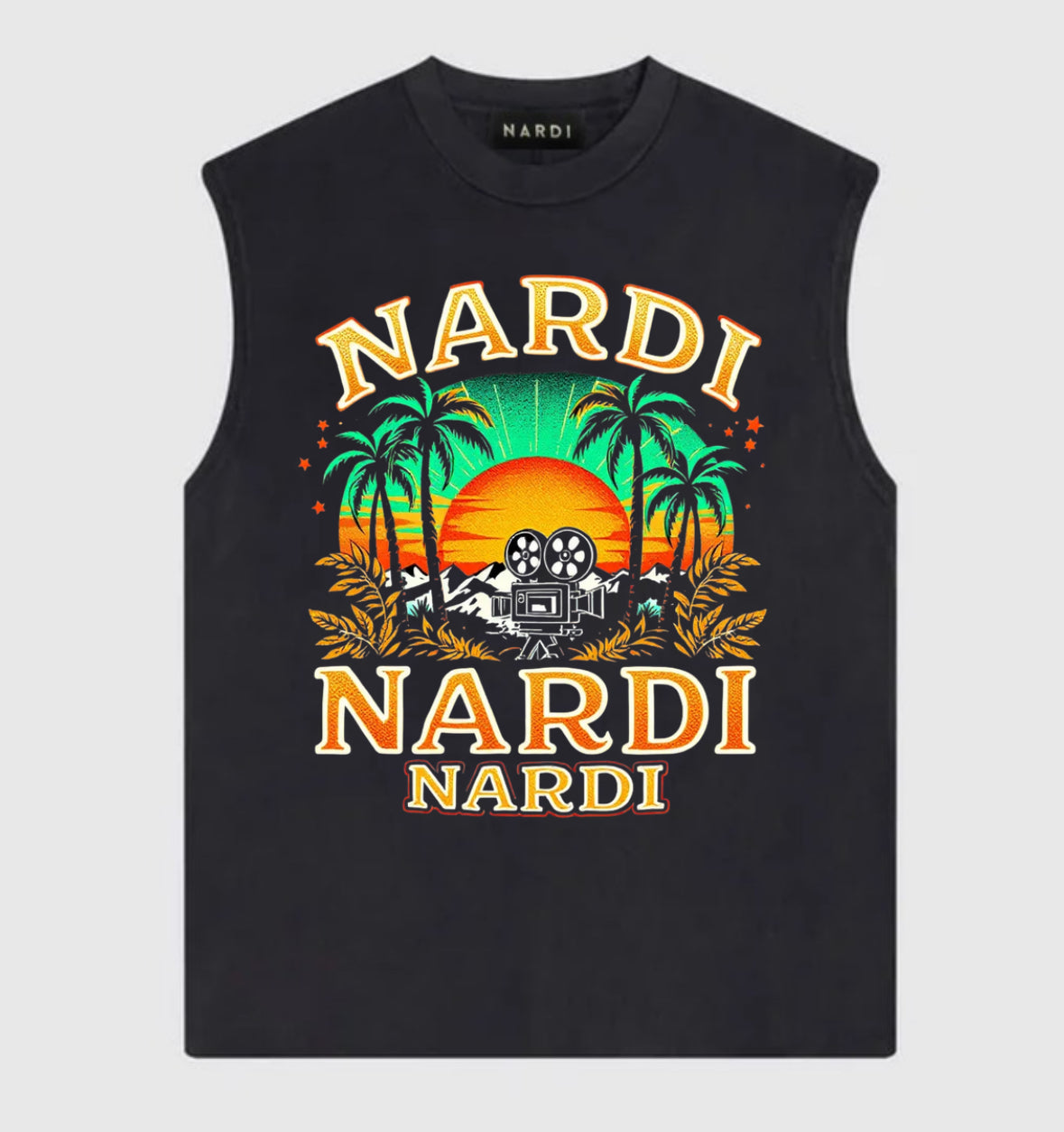 HOLLYWOOD SCENES NARDI SLEEVELESS