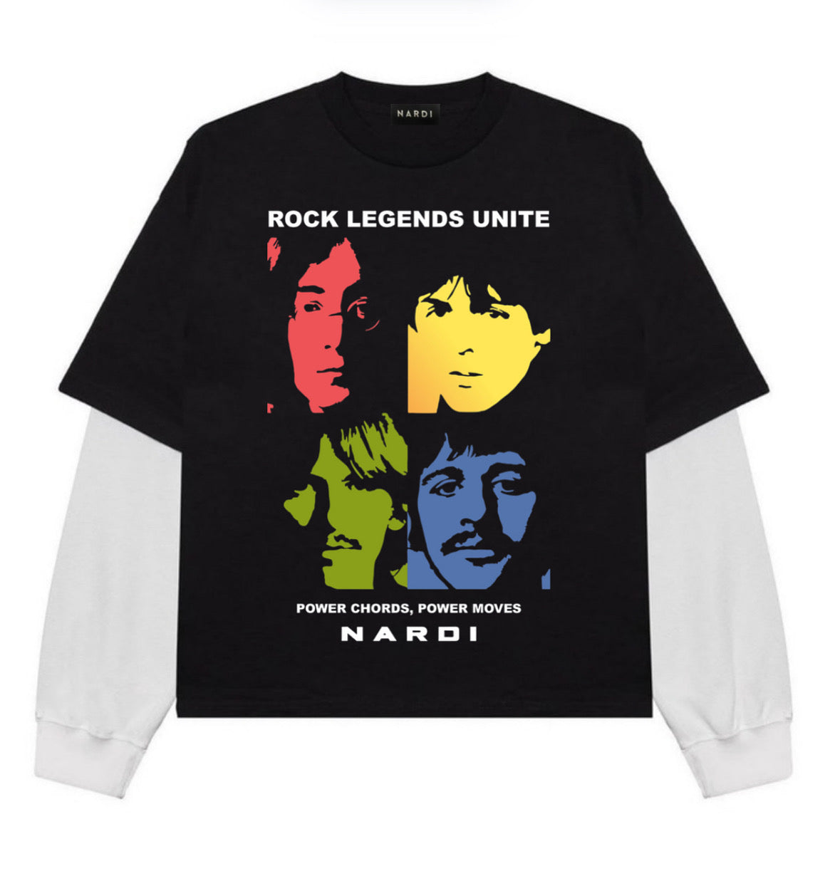 “ ROCK LEGENDS UNITE”NARDI TWOFER TOP