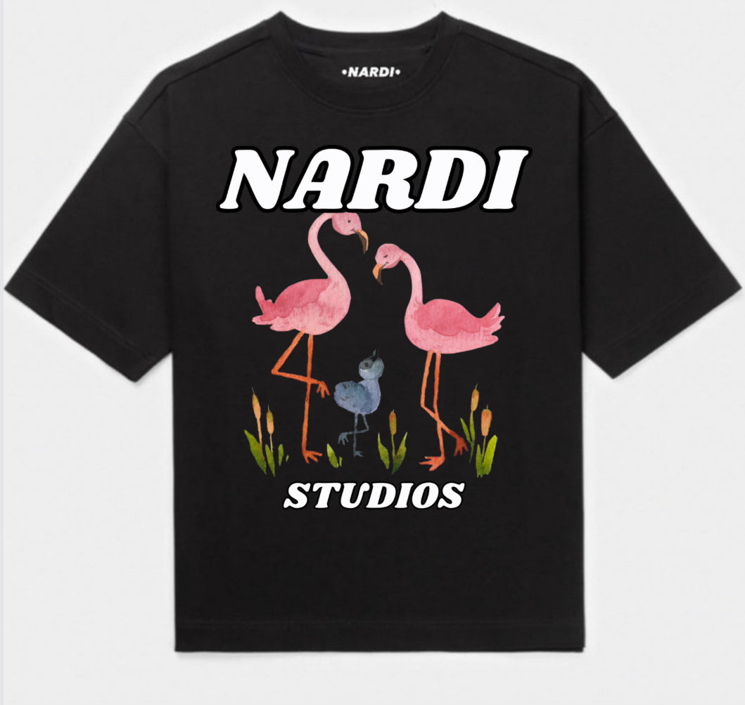 NARDI STUDIOS FLAMINGO T SHIRT