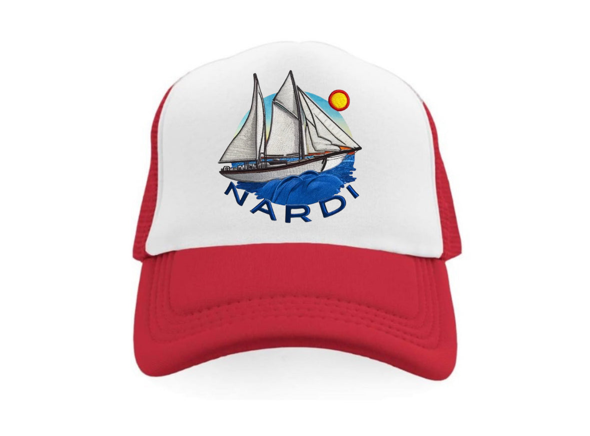 NARDI SAILBOAT TRUCKER HAT