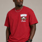 BEACH BONES (RED) T SHIRT (NARDI STUDIOS)