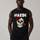 SKULL ROSE SLEEVELESS TANKTOP
