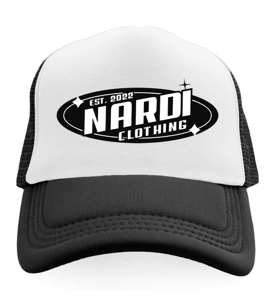 NARDI NEW LOGO PRINT TRUCKER HAT