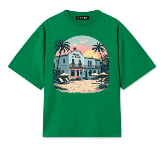 HOTEL DE NARDI TEE (GREEN )