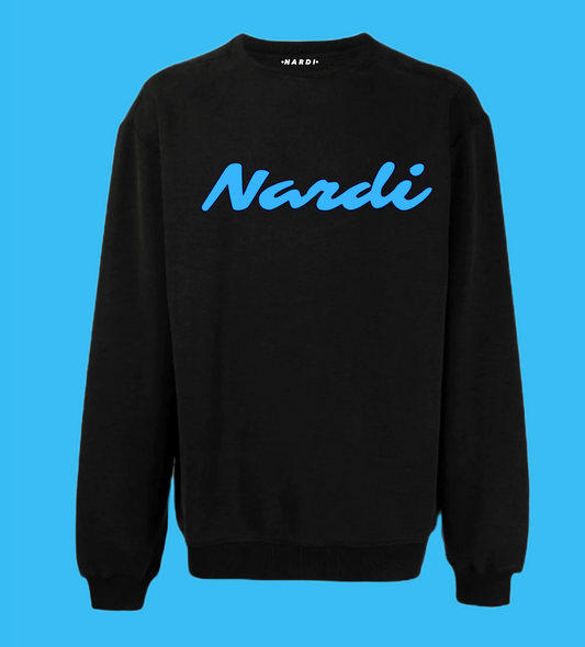 NARDI BLUE LOGO PRINT LONG SLEEVES