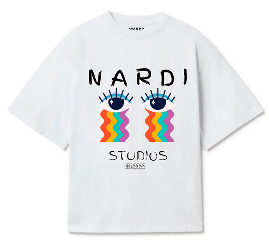 NARDI STUDIOS RAINBOW VISION  T SHIRT